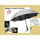 Deštník SWING FLASHLITE silver UV Protection